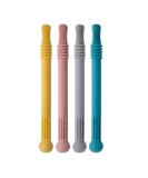 Hollow Teething Tubes for Babies 0-12 Months | Silicone Chewing Toys for Teething Relief - Buy Online on GoSupps.com