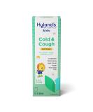 Hyland's Cold and Cough 4 Kids - Natural 4oz Cough Syrup for Decongestant & Sore Throat Relief - Buy Online on GoSupps.com