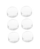 Ipetboom Silicone Nail Stamper Replacement 6pcs Nail Art Silicone Stamp Single Silica Gel Seal Silicone Stamper Replacement 2.30X2.30X1.20CM Transparent Color - Buy Online on GoSupps.com