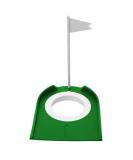 Indoor/Outdoor Plastic Golf Putting Cup with Hole and Flag - Golf Training Aid - Buy Online on GoSupps.com