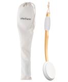 17-inch Shechane Lotion Applicator for Back - Easy Body Applicator for Self-Tanning, Sunscreen, Acne, and Elderly Aid - Grey-Fabric Bag Package - Buy Online on GoSupps.com