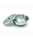 Premium Stainless Steel Shaving Bowl with Cover | Direct from France - International Shipping Available - Buy Online on GoSupps.com