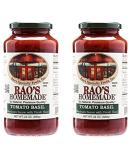 Rao's Tomato Basil Sauce 24 oz (Pack of 2) - Authentic Specialty Food, 1.5 Pound x 2 Pack - Buy Online on GoSupps.com