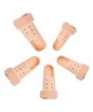 YANWANDEFA 5 Pcs Plastic Finger Support Protector Set - Adjustable Finger Immobilizer for Mallet and Trigger Finger Splint - Buy Online on GoSupps.com
