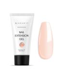 Buy Makartt Poly Nail Gel 50ML - Builder Gel for DIY Nail Extensions | Nude Color | Ideal for Technicians & Home Salons - Buy Online on GoSupps.com