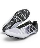 Ifrich Spikes Athletics Racing Shoes 1.5 - Unisex Track and Field Sneakers in White/Black - Buy Online on GoSupps.com