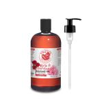 Rose & Geranium Massage Oil | 16 oz Mineral Oil-Free | Soothing Full Body Therapy - Buy Online on GoSupps.com