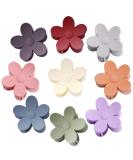 9 PCS Large Flower Hair Clips - Cute Flower Hair Accessories for Women and Girls in Morandi Colors - Buy Online on GoSupps.com