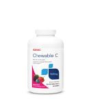 GNC Chewable C 500MG - Mixed Fruit Flavor - 180 Vegetarian Tablets - Buy Online on GoSupps.com