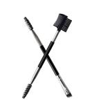 2pcs Eyebrow Eyelash Shaper Brush - Double Head Makeup Tool | 3 Spoolie Brushes for Grooming & Separating Lashes - EC-01 - Buy Online on GoSupps.com