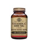 Solgar Vitamin C 1000mg with Rose Hips Tablets - Antioxidant & Immune Support - Healthy Skin & Joints - Non GMO Vegan Gluten Free Dairy Free Kosher - 100 Servings - Buy Online on GoSupps.com