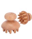 Ergonomic Wood Massager - Octopus Design for Deep Tissue Massage & Stress Relief | Body Shape Tool for Head Waist Stomach & Thighs - Buy Online on GoSupps.com