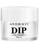 AZUREBEAUTY Clear Dip Powder Nail, Basic Transparent Nail Dipping Build Powder Crystal French Dip Nails Acrylic Nail Dip Art Starter Manicure Beginner DIY Salon Home Gift, No Need Lamp, 1 Oz/28g 01A-clear - Buy Online on GoSupps.com