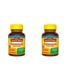 Nature Made Potassium Gluconate 550mg 100 Tablets - Pack of 2 | Essential Electrolyte Supplement - Buy Online on GoSupps.com