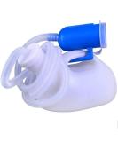 2000ml Portable Men's Urine Bottle with Spill-Proof Urinal System and 51 Long Tube - Buy Online on GoSupps.com