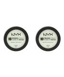 NYX Professional Makeup High Definition Finishing Powder - Mint Green (Pack of 2) | Vegan Matt Finish & Oil Absorbing - 8g Each - Buy Online on GoSupps.com