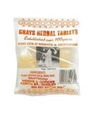 Gray's Herbal Tablets 60g Bag - Herbal Sweets Cough Candy - Buy Online on GoSupps.com