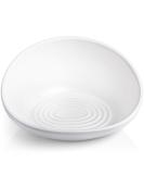 CatGuru Ceramic Cat Food Bowl - No Spill, Stress-Free Whisker Relief, Non-Skid - High-Low White - Buy Online on GoSupps.com