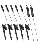 Perfetsell 12-Piece Hearing Aid Cleaning Set - Magnet & Wax Loop Brush Essential Care Tools for Hearing Devices - Buy Online on GoSupps.com
