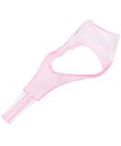 Buy 3Pcs Pink Plastic Makeup Eyelash Mascara Guard & Applicator Set - Perfect for Curling & Comb Styling - Buy Online on GoSupps.com