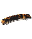 French Amie Oblong Handmade 3.5 Celluloid Automatic Hair Clip Barrette - Strong Hold Clip for Girls & Women - Paris Hair Accessories - Made in France (Tokyo Shell) - Buy Online on GoSupps.com