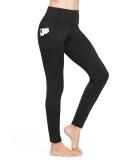 BALEAF Women's Fleece Lined Winter Leggings High Waisted Thermal Warm Yoga Pants with Pockets Large A Black With Pockets - Buy Online on GoSupps.com