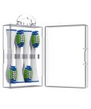 Enerfort Electric Toothbrush Heads Case - Clear, Compatible with Oral B and Philips Brushes - Buy Online on GoSupps.com