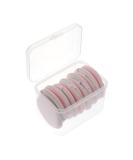 FRCOLOR 12pcs Makeup Puff Set - Hydrophilic Non-Latex & Non-Sticky Powder Applicators - Pink | International Shipping Available - Buy Online on GoSupps.com