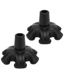 Walking Stick Rubber Tips Cane Tips Walking Stick Rubber Ends Rubber Ferrule for Walking Sticks Stable 6 Point Non-Slip Cane Tip Heavy Duty Crutch Pads (2) - Buy Online on GoSupps.com