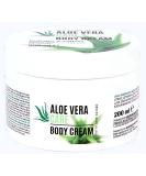 Shop Aloe Vera Body Cream with Vitamin E - Hydrating Vegan Skin Cream 200ml - Buy Online on GoSupps.com