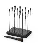 Painting Stand Base Holder and 12PCS Alligator Clip Sticks Set (with Durable Rubber Tips) Modeling Tools for Airbrush Spray  for Gundam Hobby Model Parts Assemble  for DIY Card Photo Memo  BC1201 - Buy Online on GoSupps.com