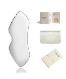 Premium Stainless Steel Gua Sha Facial Tools | Lymphatic Drainage & Skin Tightening Massager - International Shipping Available - Buy Online on GoSupps.com