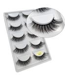 Buy 5 Pairs Long 3D False Eyelashes Natural Look - G806 Black Eyelash Extensions for Glamorous Makeup | International Shipping Available - Buy Online on GoSupps.com