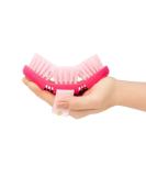 Animalon |Horses cleaning tools for children |Kard tsche in Pink |Children's Card tsche Pink |Flexible & ergonomic children's horse brush with VelcroHorse cleaning stuff children |Horse gift for children - Buy Online on GoSupps.com
