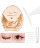 Naveso 120 Loftre Stripes Glue-Free Invisible Double Eyelid Stickers | Waterproof & Weld-Resistant | Includes Tweezers | International Shipping - Buy Online on GoSupps.com