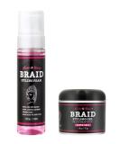 Nicole & Alyssa Braid Foam and Gel Combo - 7.2oz Foam + 4oz Gel - Buy Online on GoSupps.com