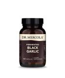 Dr. Mercola Fermented Black Garlic Supplement | 60 Capsules - Buy Online on GoSupps.com