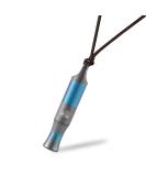 WeKnife Titanium Emergency Whistle with Paracord - Loud Blast for Safety in Kayaking, Boating, Camping & Hunting - Coyote Blue - Buy Online on GoSupps.com