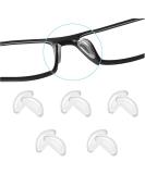 Buy Silicone Anti-Slip Self-Adhesive Nose Pads for Glasses | 5 Pairs Transparent - Best Comfort & Fit - Buy Online on GoSupps.com