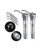 Dental Air Water Spray Syringe Kit with Metal Handle + 6 Metal Alloy Nozzles - TDOU - Buy Online on GoSupps.com