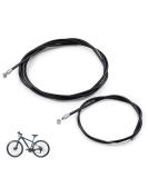 Deapher 1 Pair Bike Brake Cable, Front and Rear Brake Cable for Mountain Bike, Bike Brake Wire Set for Road Bike and Common Bike (BLACK1) - Buy Online on GoSupps.com