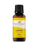 Plant Therapy Lemon Essential Oil 30 mL - 100% Pure Aromatherapy Natural Skincare & Cleaning Oil - Buy Online on GoSupps.com