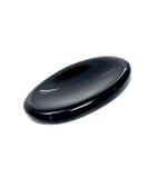Black Obsidian Thumb Stone for Anxiety Relief - Healing Crystal Chakra Worry Stone for Meditation and Spiritual Balance - Pocket Palm Stone for Stress Relief and Crystal Gifts - Buy Online on GoSupps.com