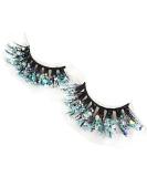 GL-Turelifes Glitter False Eyelashes - Dramatic Fluorescent Fake Lashes for Cosplay Stage & Parties | Thick & Sparkling Luminous Q-12 - Buy Online on GoSupps.com