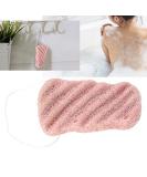 Konjac Bathing Peeling Sponge Set 3 Pieces of 100% Natural Gentle Cleaning Wave Sponge for Body Care - Pink - Buy Online on GoSupps.com
