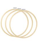 Caydo 3 Pack 12 Inch Wood Embroidery Hoop for Art Craft and Sewing - Buy Online on GoSupps.com
