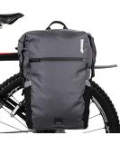 Rhinowalk Waterproof Bike Pannier Backpack - Gray | Convertible 2-in-1 Saddle Bag & Shoulder Bag | Professional Cycling Accessories - Buy Online on GoSupps.com