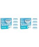 Buy Gillette Venus Smooth Razor Blades for Women - Pack of 2 (4 Replacement Blades) | International Shipping Available - Buy Online on GoSupps.com