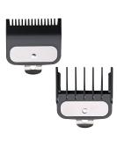 VRMETA Professional Hair Clipper Guards Guide Combs 2 PCS (BLACK) - Fits Most Wahl Clippers, Metal Clip, 1.5mm and 4.5mm Cutting Lengths - Buy Online on GoSupps.com