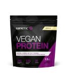 Genetic Supplements Vegan Protein Powder 1.5kg Vanilla - Plant-Based Muscle Building Supplement with BCAAs - 30 Servings - Buy Online on GoSupps.com